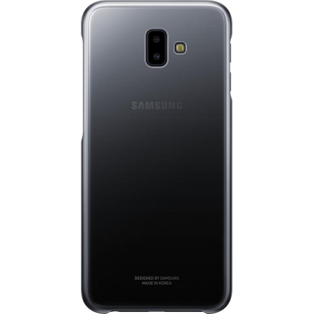 EF-AJ610CBE Samsung Gradation Clear Cover Black pro Galaxy J6+ (EU Blister)