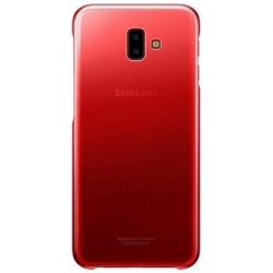 EF-AJ610CRE Samsung Gradation Clear Cover Red pro Galaxy J6+ (EU Blister)