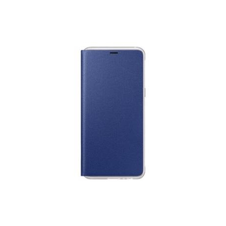 EF-FA530PLE Samsung Neon Flip Pouzdro Blue pro Galaxy A8 2018 (EU Blister)