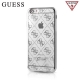 GUHCP6TR4GSI Guess 4G TPU puzdro Silver pre iPhone 6/6S