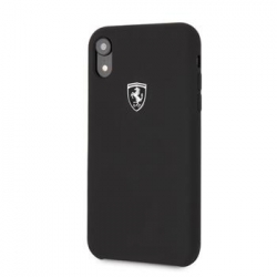 FEOSIHCI61BK Ferrari Off Track Silicone Case Black pro iPhone XR
