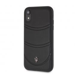 MAGROHCI61BK Maserati Granlusso Hard Case Black pro iPhone XR