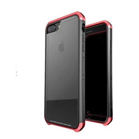 Luphie Double Dragon Alluminium Hard Case Black/Red pro iPhone 7/8 Plus