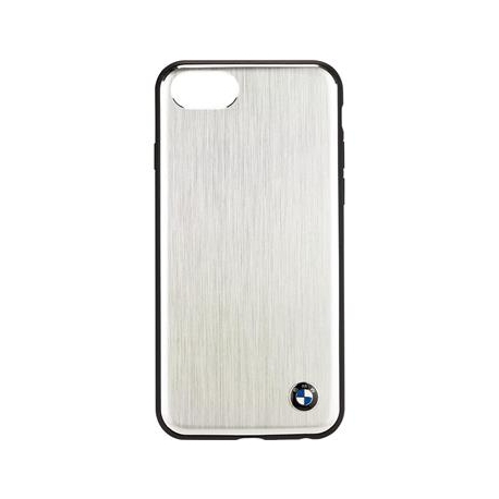 BMHCI8SASI BMW Aluminium Hard Case Silver pro iPhone 7/8