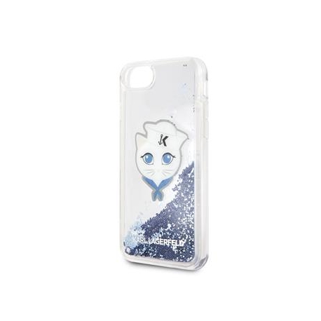 KLHCI8KSCH Karl Lagerfeld Sailor Choupette TPU Case Blue pro iPhone 7/8