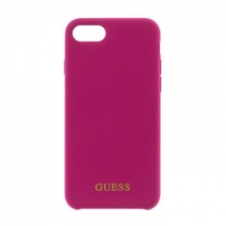 GUHCI8LSGLPI Guess Silicone Logo TPU Case Pink pro iPhone 7/8