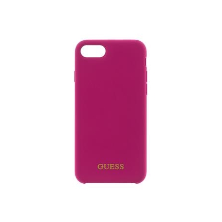GUHCI8LSGLPI Guess Silicone Logo TPU Case Pink pro iPhone 7/8