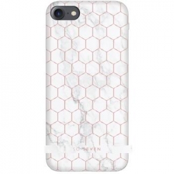 SoSeven Milan Case Honeycomb Marble White Kryt pro iPhone 6 / 6S / 7/8