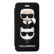 KLFLBKI8KICKC Karl Lagerfeld Choupette Book Pouzdro Black pro iPhone 7/8