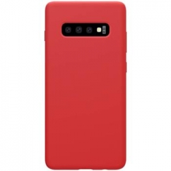 Nillkin Flex Pure Liquid Silikonové Pouzdro Red pro Samsung Galaxy S10