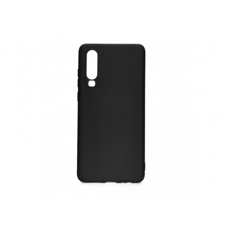Huawei P30 - Forcell soft silikónové púzdro čierne
