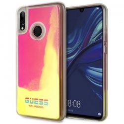 Púzdro Guess Califonia Glow in the Dark Huawei P Smart 2019 ružové