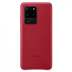 EF-VG988LRE Samsung Kožený Kryt pro Galaxy S20 Ultra Red (EU Blister)