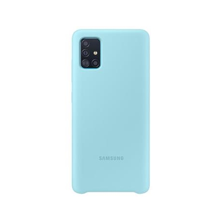 EF-PA515TLE Samsung Silikonový Kryt pro Galaxy A51 Blue (EU Blister)