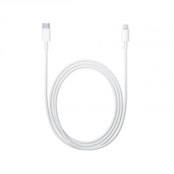 Kábel Apple USB-C/Lightning MFi, 2m (mkq42zm/a) biely