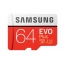 Pamäťová karta Samsung Micro SDXC EVO plus 64GB Class 10 UHS-I (R100/W20) s SD adaptér (MB-MC64HA/EU)