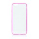 Apple iPhone 6,6S - Silikónové púzdro Ružovo priesvitné