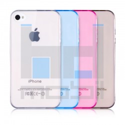 Apple iPhone 4/4S - Tenké silikónové púzdro