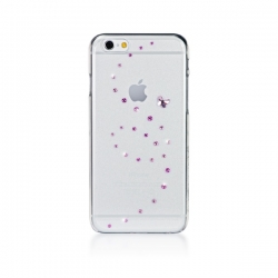 Zadný kryt Bling My Thing Papillon Pink Mix pre Apple iPhone 6/6S, MADE WITH SWAROVSKI® ELEMENTS