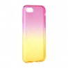 Apple iPhone 6/6S - Ružovo žlté púzdro Ombre