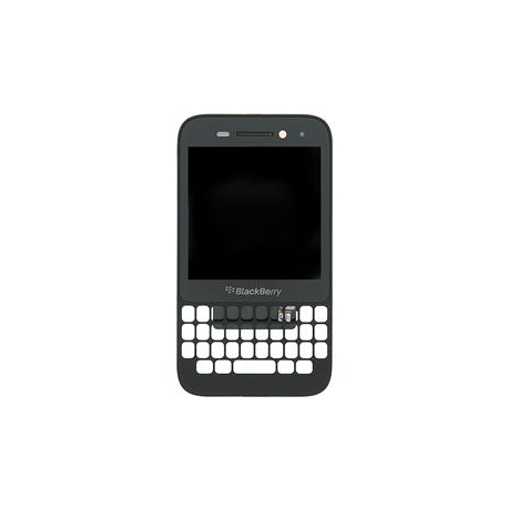 LCD Display + Dotyková Deska + Přední Kryt BlackBerry Q5 Black