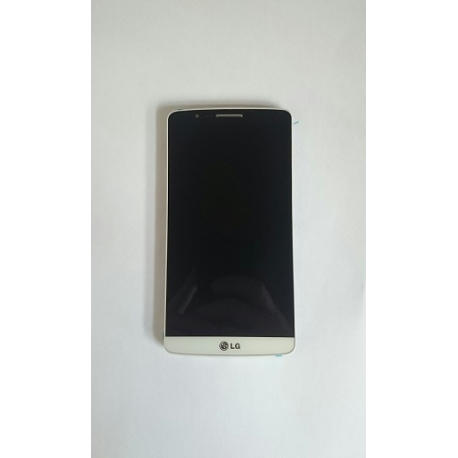 LG D855 G3 LCD Display + Dotyková Deska + Přední Kryt White