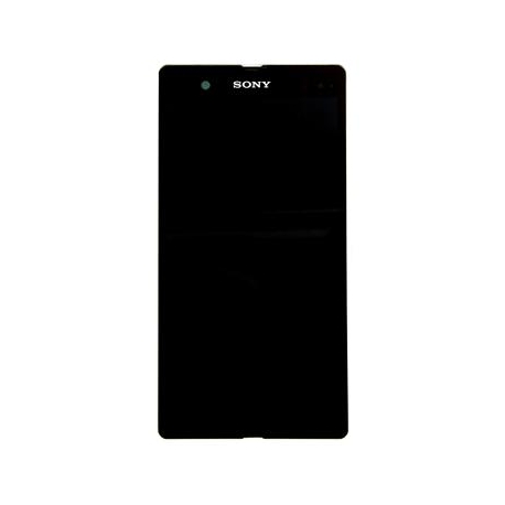 LCD Display + Dotyková Deska + Kompletní Přední Kryt Black Sony D6503 Xperia Z2