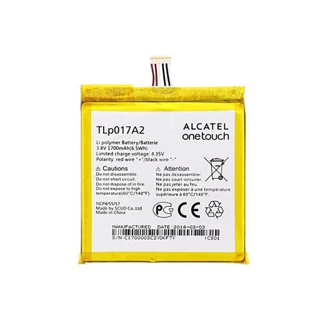 CAC1700007C2 Alcatel Baterie pro OT6012D 1700mAh Li-Pol (Bulk)