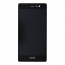 Huawei  P7 LCD Display + Dotyková Deska + Přední Kryt Black