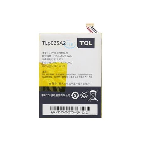 TLP025A2 Alcatel Baterie 2500mAh Li-pol (Bulk)
