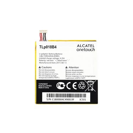 TLP018B4 Alcatel Baterie 1500mAh Li-pol (Bulk)