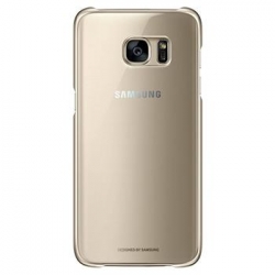 EF-QG930CFE Samsung Zadní Kryt Clear Gold pro G930 Galaxy S7 (EU Blister)