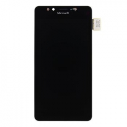 LCD Display + Dotyková Deska + Přední Kryt Microsoft 950 Lumia Black