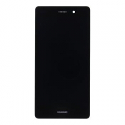Huawei  P8 Lite LCD Display + Dotyková Deska + Přední Kryt Black