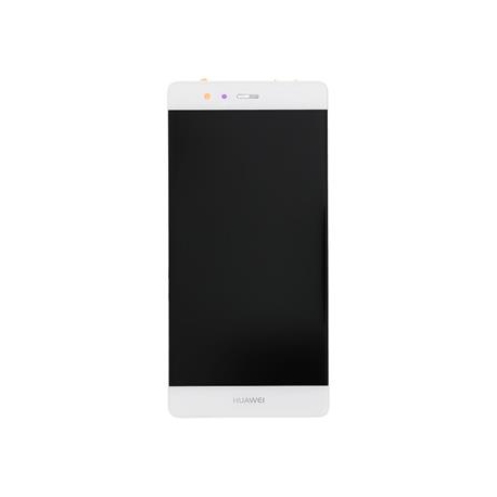 Huawei  P9 LCD Display + Dotyková Deska + Přední Kryt White