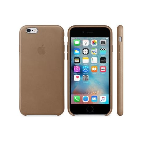 MKXR2ZM / A Apple Leather Cover Brown pro iPhone 6 / 6S (EU Blister)