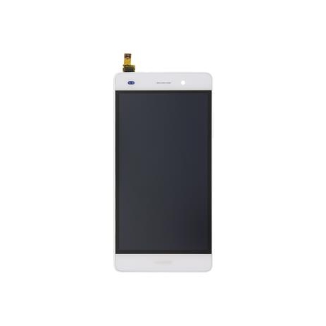 Huawei P8 Lite LCD Display + Dotyková Deska + Přední Kryt White