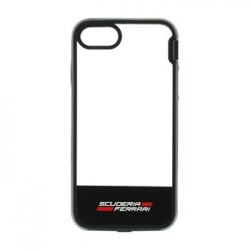 FEHCP7BISBK Ferrari Racing Hard Case BI Material Black pro iPhone 7