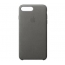 MMYE2ZM/A Apple Kožený Kryt Storm Grey pro iPhone 7 Plus (EU Blister)