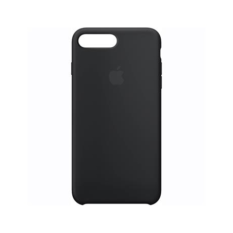 MMQR2ZM/A Apple Silikonový Kryt Black pro iPhone 7 Plus (EU Blister)