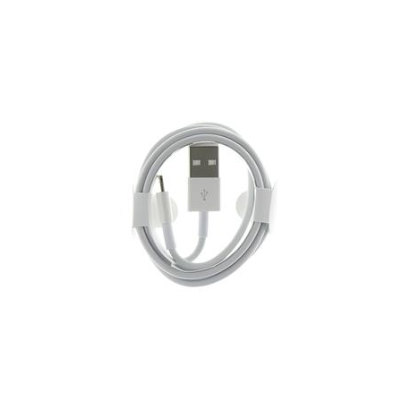 MD818 iPhone 5 Lightning Datový Kabel White (Round Pack)