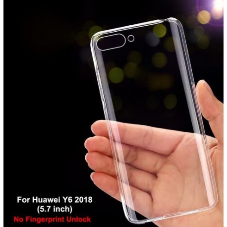 Huawei Y6 2018 - Tenké silikónové púzdro