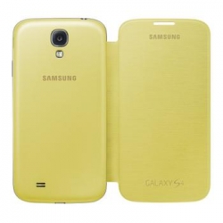 EF-FI950BYE Samsung Flip Pouzdro pro i9505 Galaxy S4 Yellow (EU Blister)