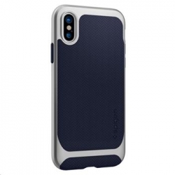 Spigen Case Neo Hybrid for iPhone X Satin Silver (EU Blister)